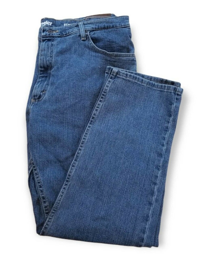 Wrangler Jeans 40x30 Regular Fit blue denim EXCELLENT